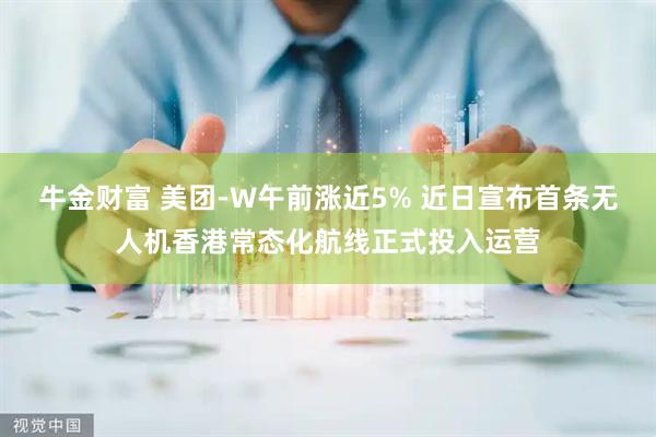 牛金财富 美团-W午前涨近5% 近日宣布首条无人机香港常态化航线正式投入运营