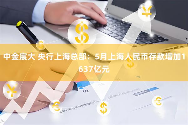 中金宸大 央行上海总部：5月上海人民币存款增加1637亿元