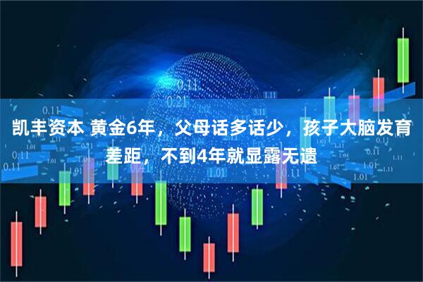 凯丰资本 黄金6年，父母话多话少，孩子大脑发育差距，不到4年就显露无遗
